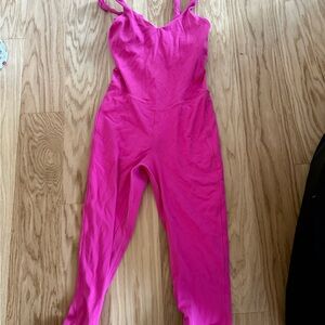 Lululemon sonic Pink Jumpsuit